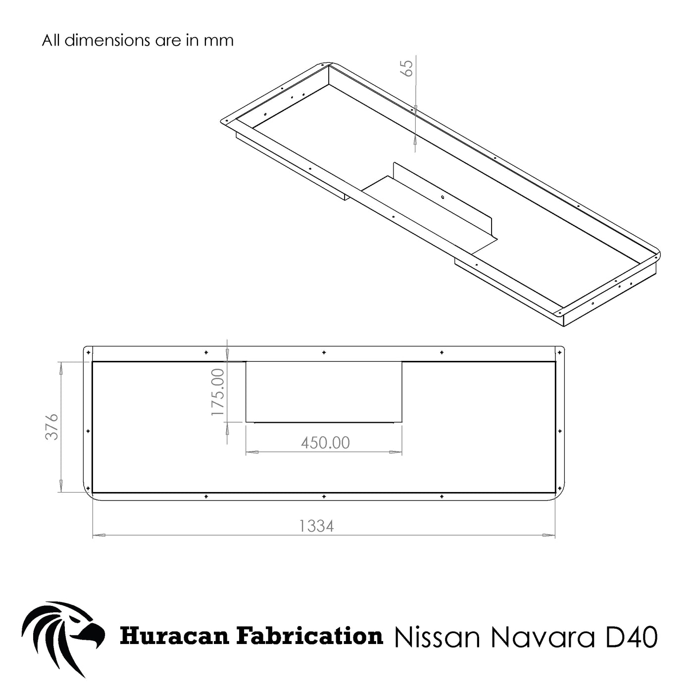 D40 Navara Tailgate Storage