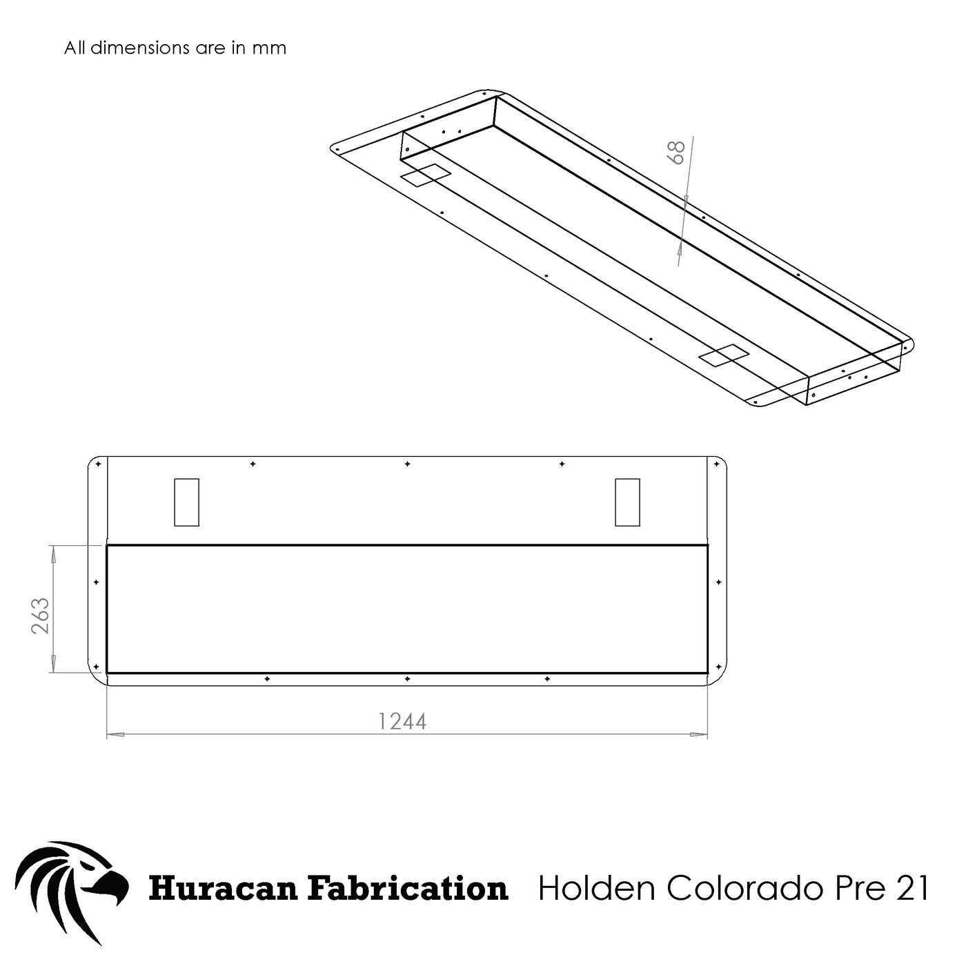 Isuzu Dmax Tailgate Storage