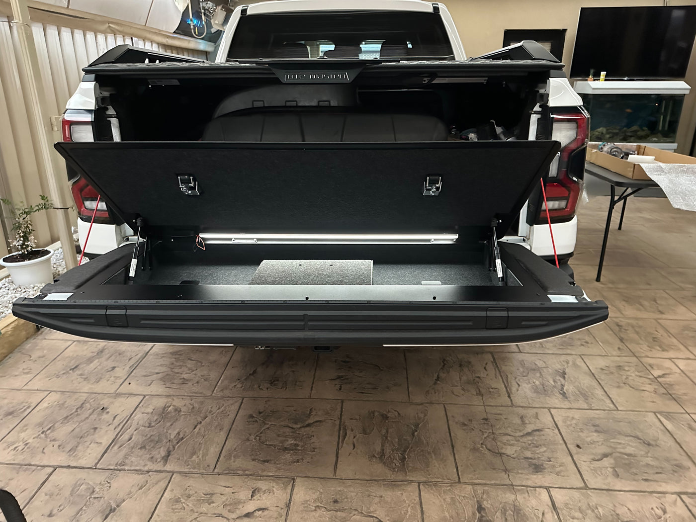 Ford Rapter Ranger Tailgate Tailgate storage to suit RA Ford Ranger and Raptor Next Gen (2022 - Cu ...