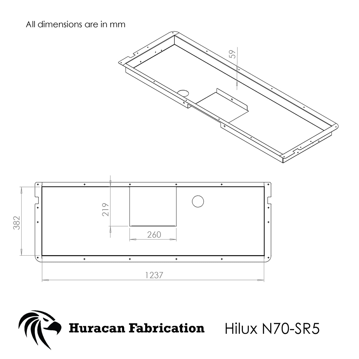 Hilux Tailgate Storage