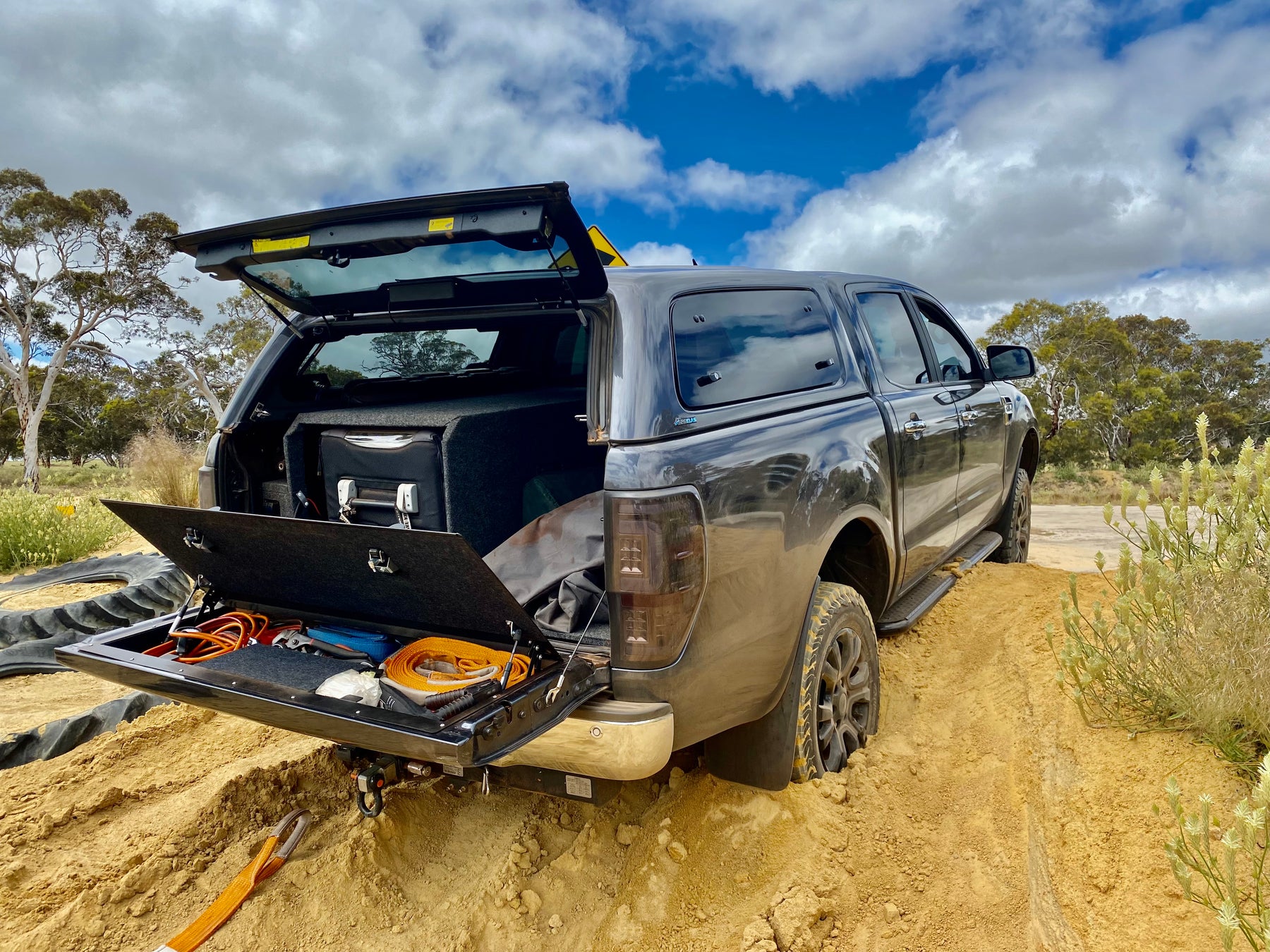 Buy Ford Ranger Tailgate Storage Box Online | Huracan Fabrication