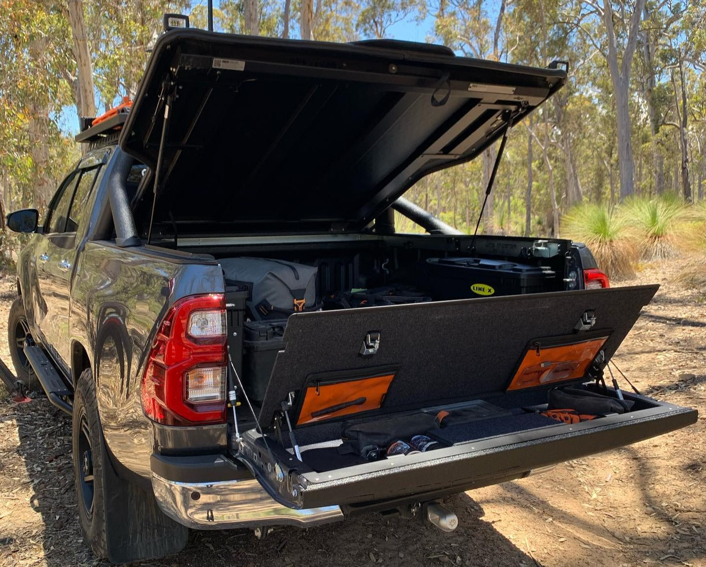 Tailgate Storage to suit Toyota Hilux